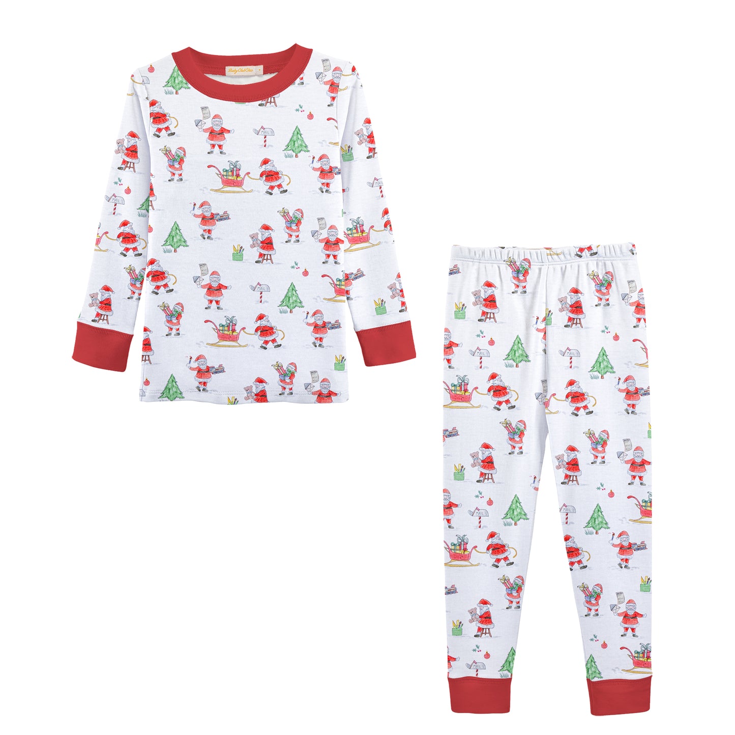 Santa's Workshop Printed Kid Set