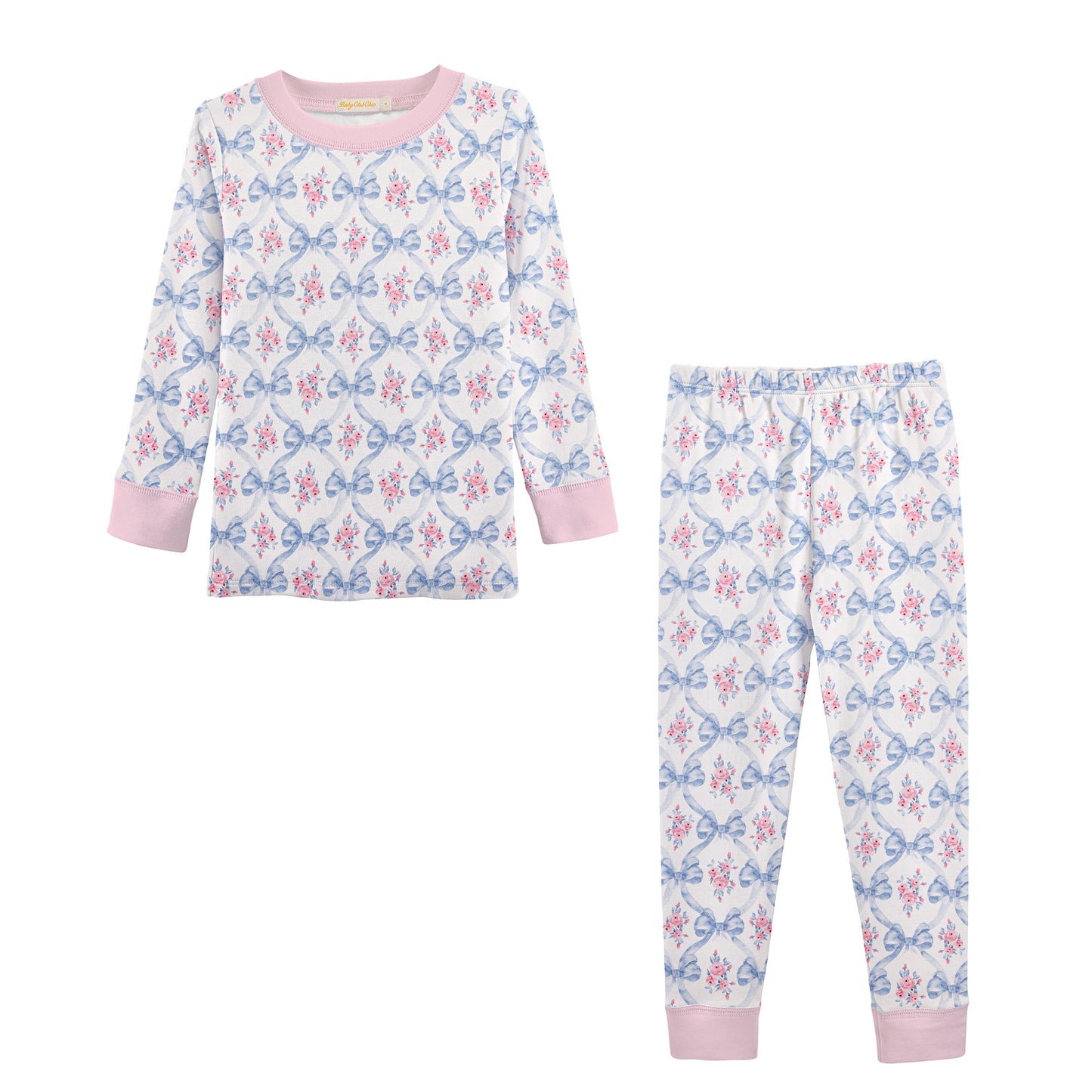 Bows and Blooms Printed Kid Set