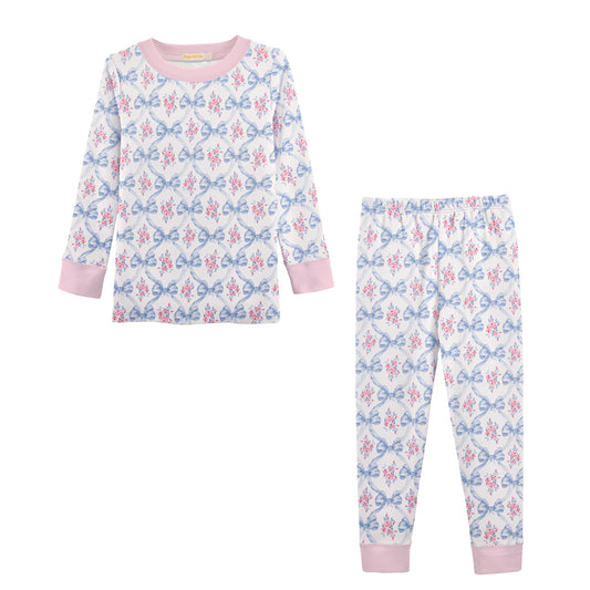 Bows and Blooms Printed Kid Set
