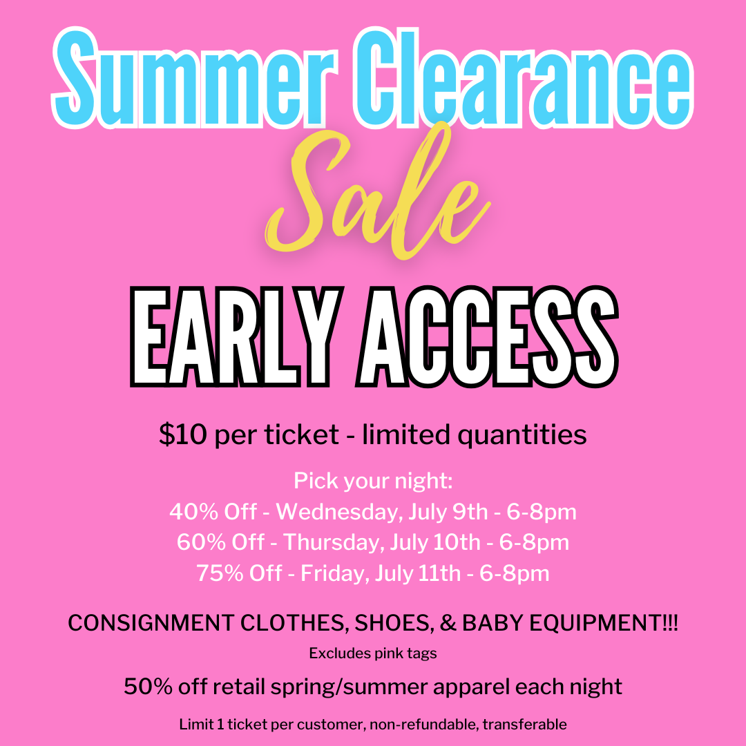Summer Clearance Sale - Early Access