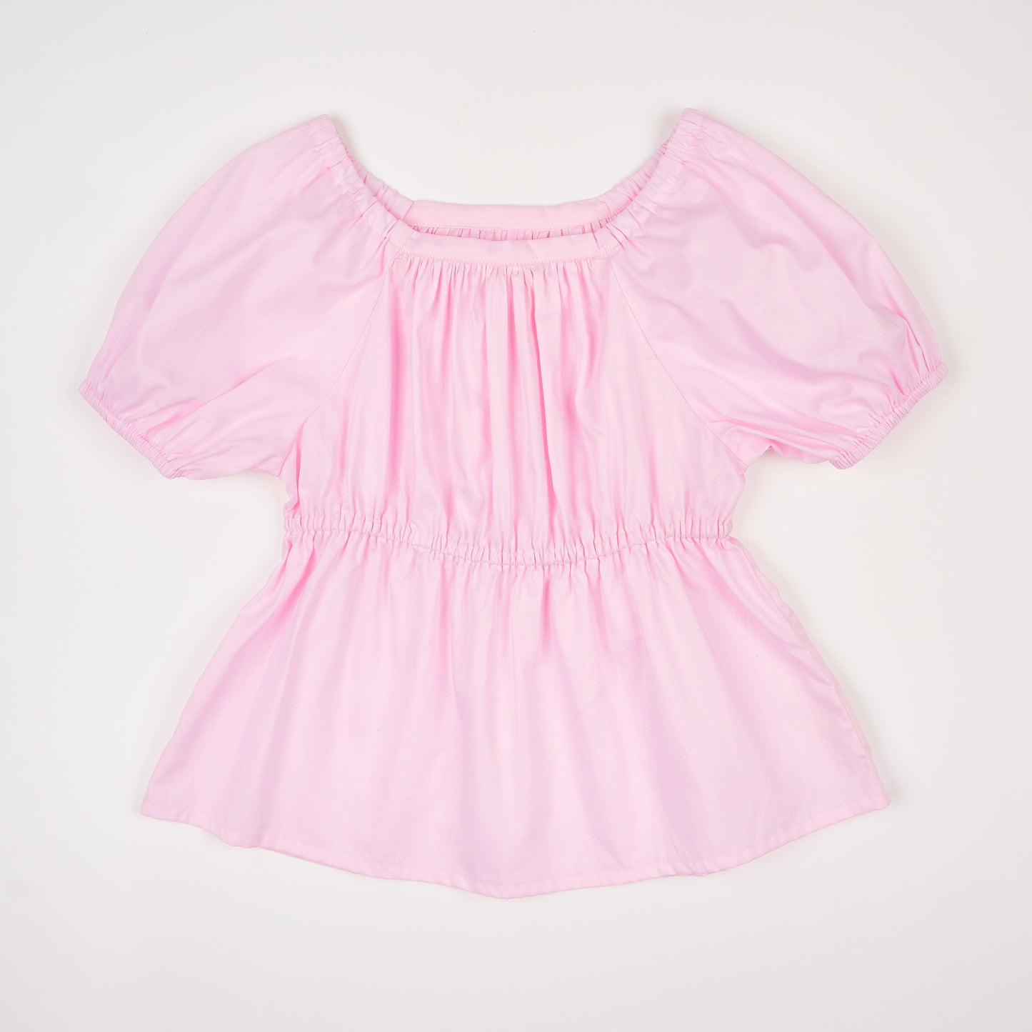 Pink Gathered Top