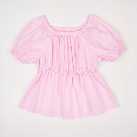 Pink Gathered Top