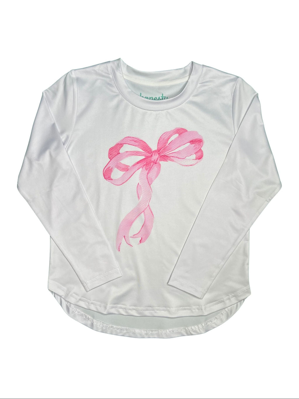 Performance Tee - Pink Bow