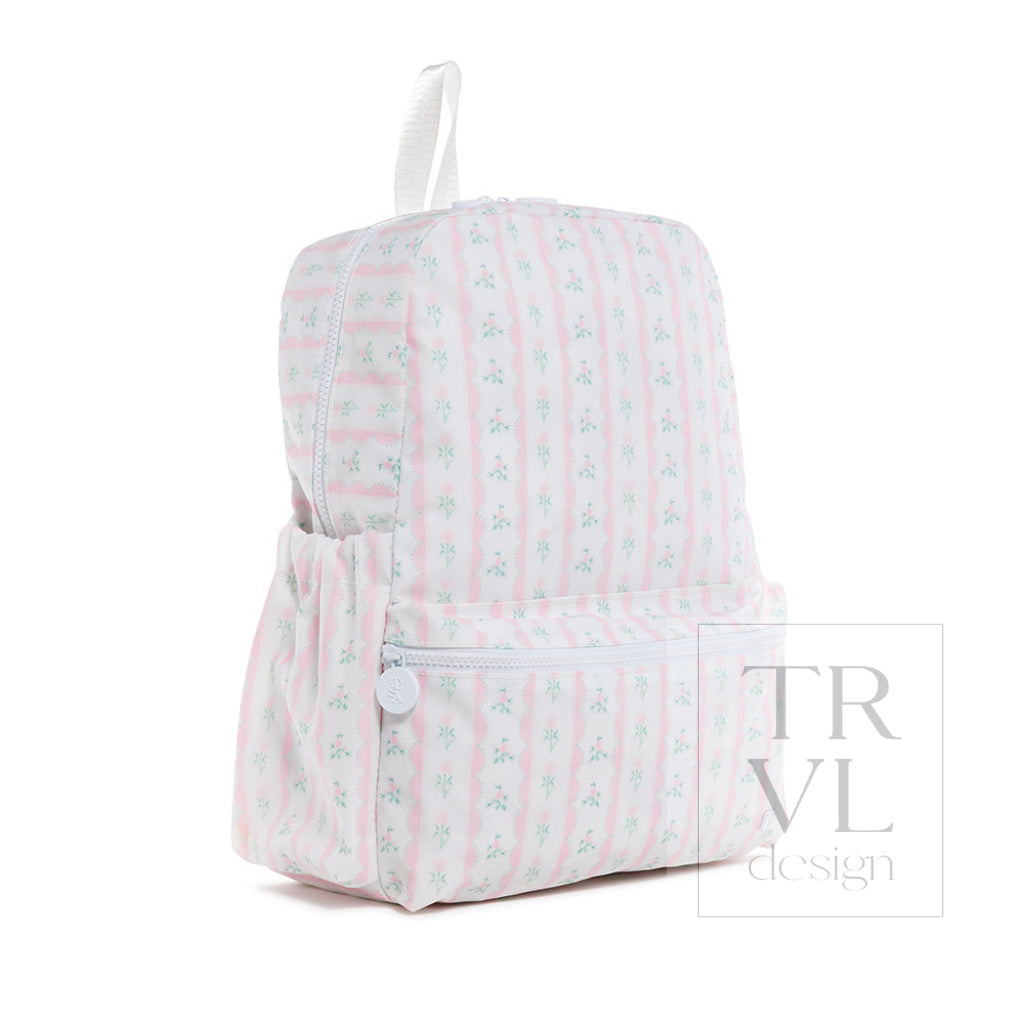 Backpacker - Ribbon Floral Pink