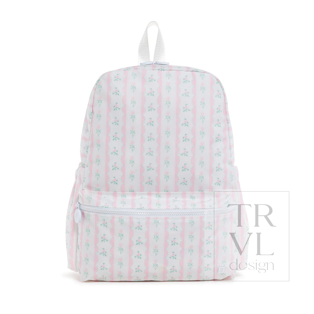 Backpacker - Ribbon Floral Pink