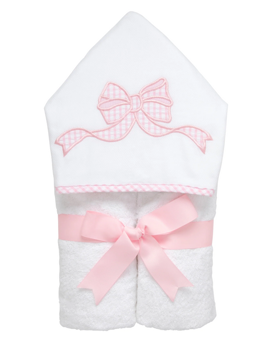 Bow Everykid Towel, Pink
