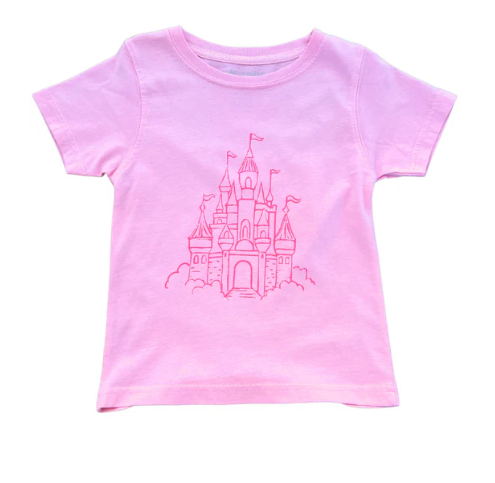 Light Pink Castle T-Shirt