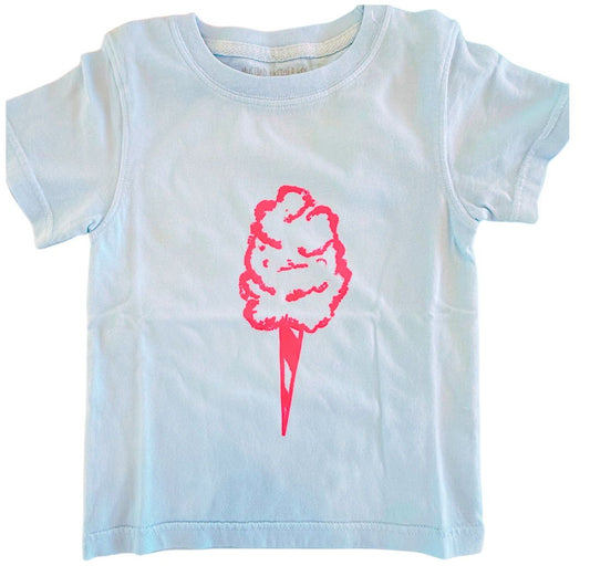 Light Blue Cotton Candy T-Shirt