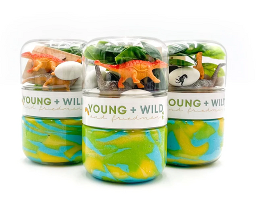 Grab & Go Dough Jar - Dinosaur