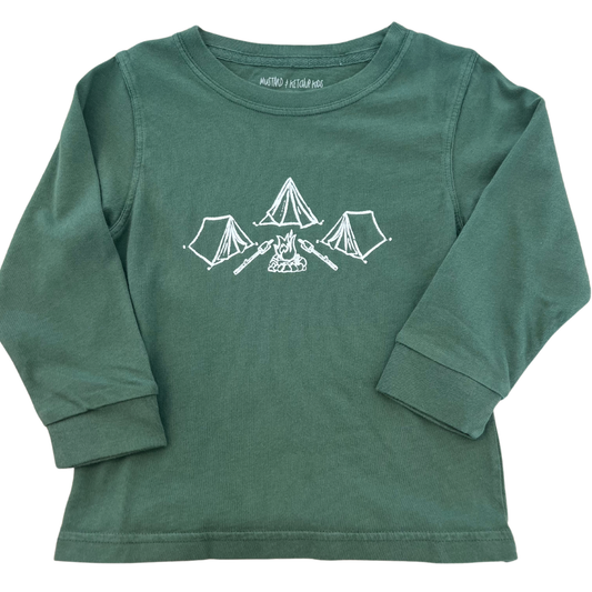 Green Tent T-Shirt