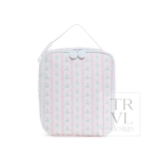 Lunchbox - Ribbon floral Pink