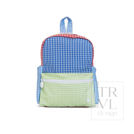 Mini Backer - Patch Blue