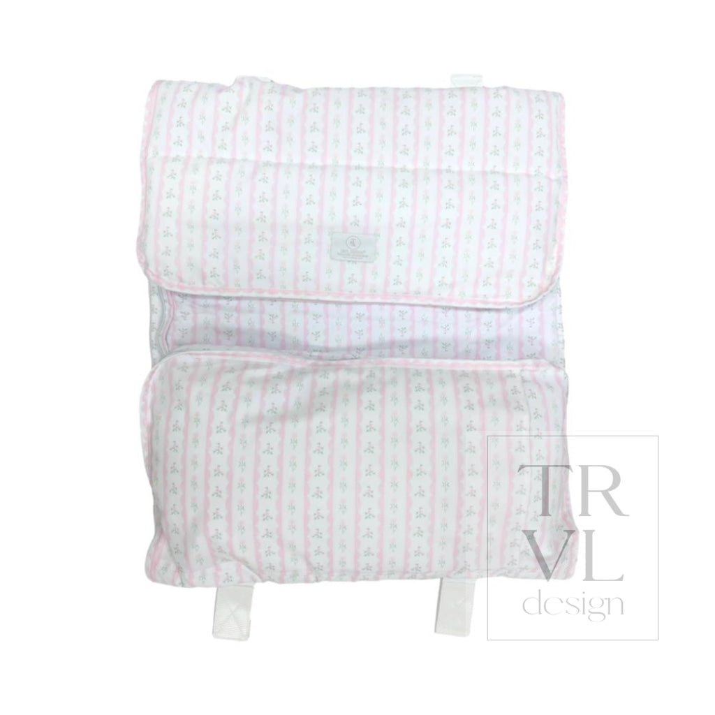Nap Mat - Rest Up! Ribbon Floral Pink