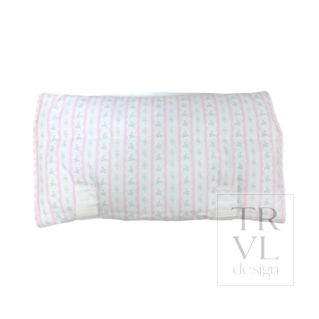 Nap Mat - Rest Up! Ribbon Floral Pink