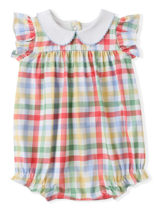 Back to School Plaid Proper Bubble