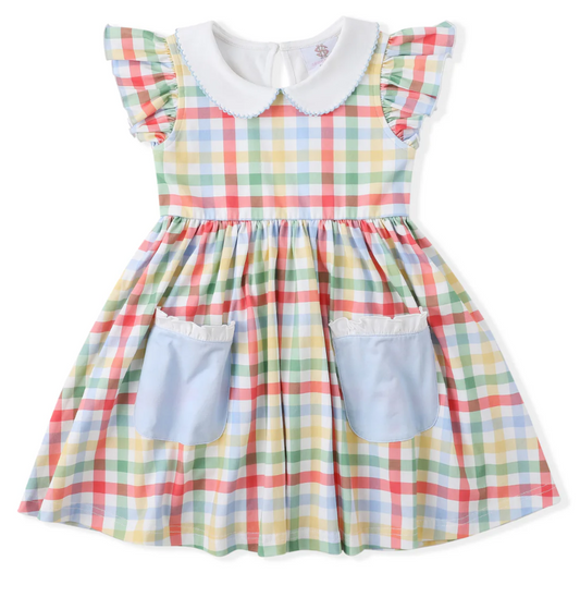 Back to School Plaid Proper Dress
