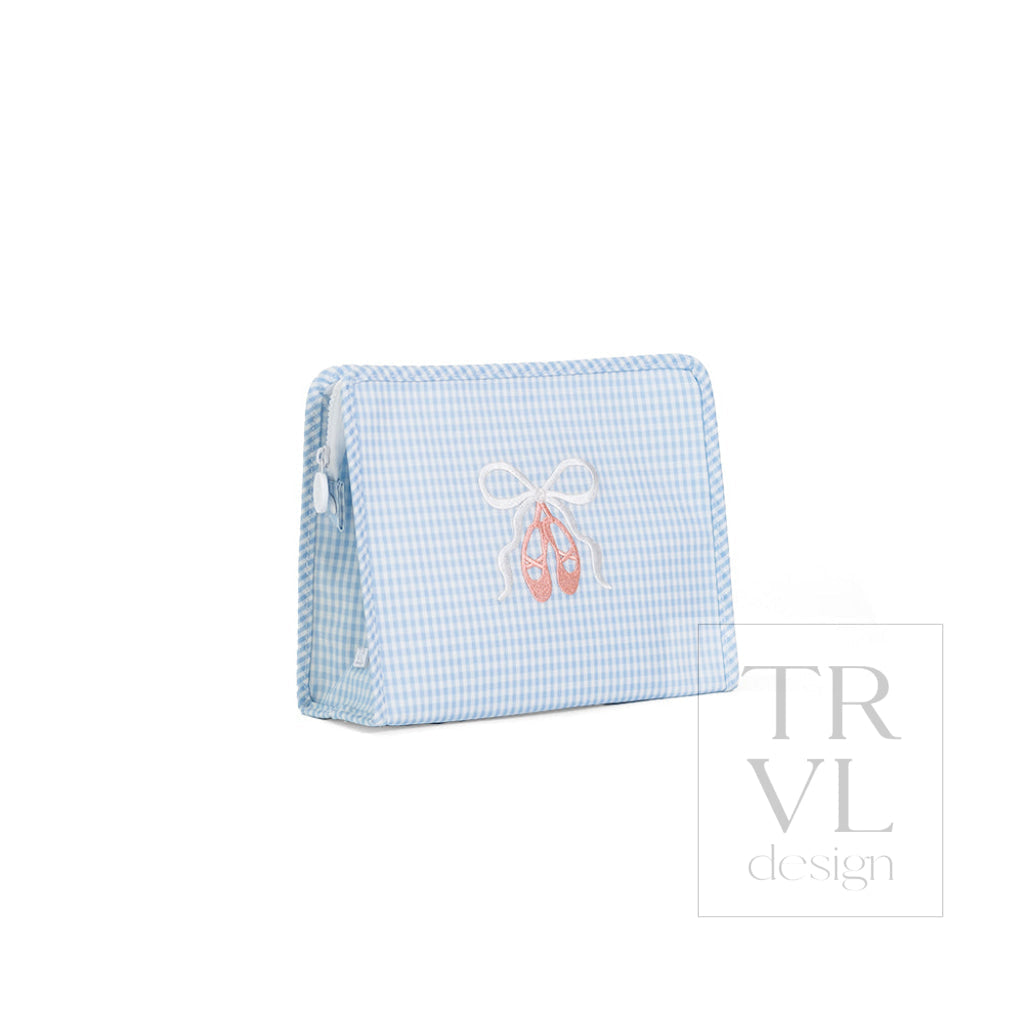 Roadie Medium Zip Pouch - Ballet Mist