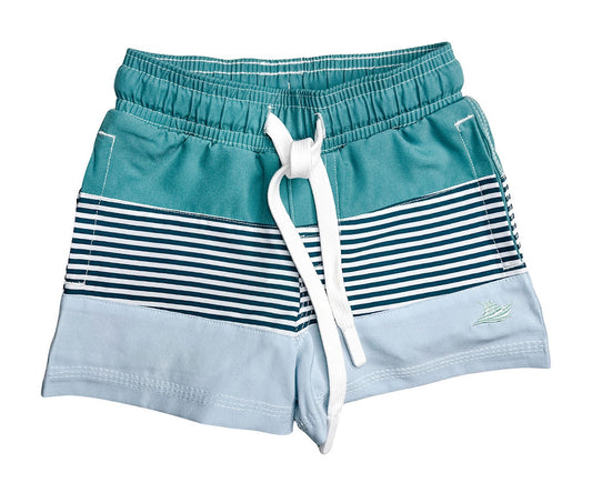 Swim - Blue Color Block