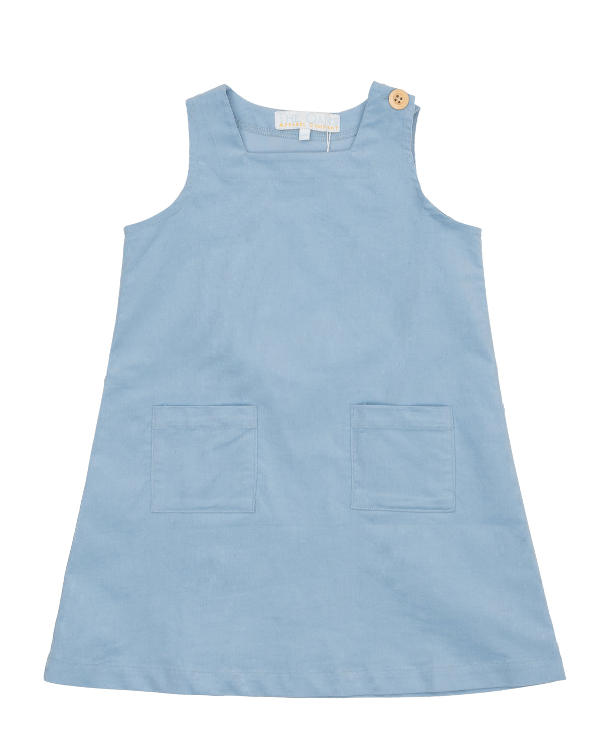 Jillian Light Blue Cord Jumper