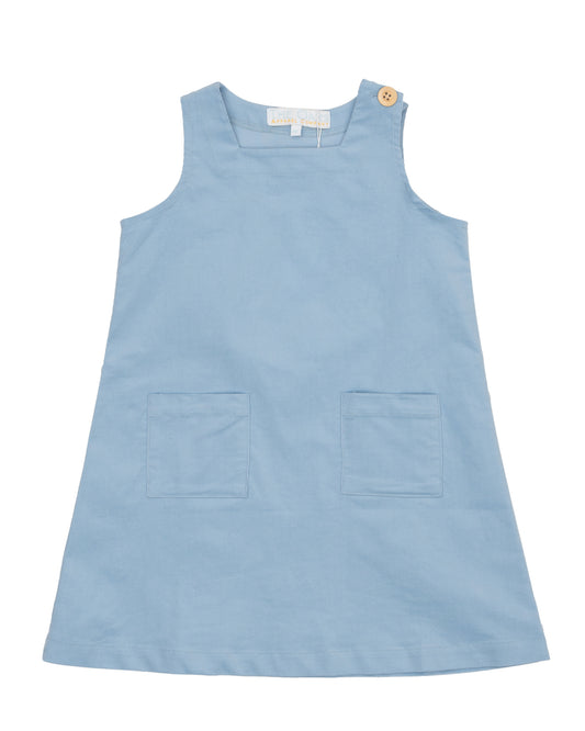 Jillian Light Blue Cord Jumper