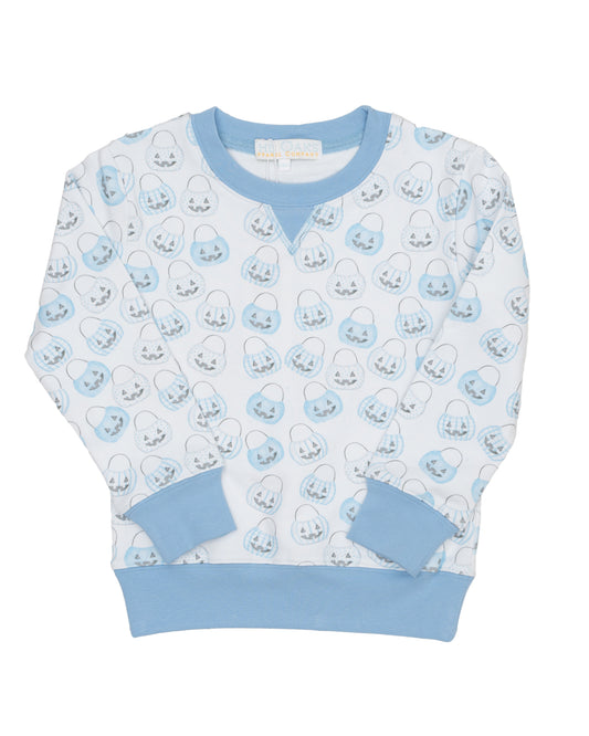 Trick Or Treat Blue Sweatshirt