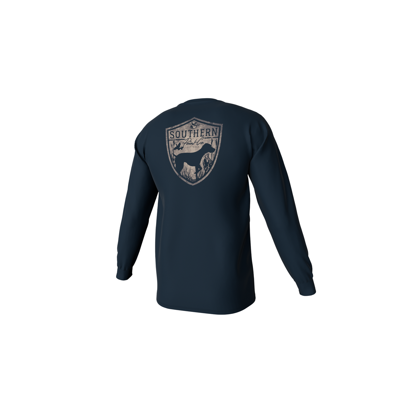 Silhouette Shield Long Sleeve T-Shirt